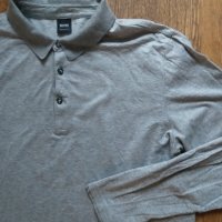 hugo boss mens polo long slieve - страхотна мъжка блуза , снимка 4 - Блузи - 35935707