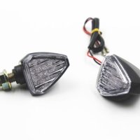 LED мигачи за мотор Hyosung 12V, комплект от 2 бр, снимка 1 - Аксесоари и консумативи - 41601739