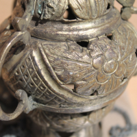 Възрожденско сребърно кандило , снимка 5 - Антикварни и старинни предмети - 36335496