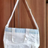 Чанта за детска количка в бяло и синьо, снимка 4 - Други - 40901964