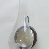 Стара газена лампа, /№5/ комплект със стъклото., снимка 4 - Антикварни и старинни предмети - 44930812