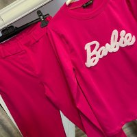 Barbie дамска блуза панталон циклама , снимка 2 - Блузи с дълъг ръкав и пуловери - 44393025