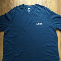 Levis Crewneck Graphic - страхотна мъжка тениска КАТО НОВА 3ХЛ, снимка 8 - Тениски - 40257016