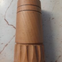 Дървен моливник от времето на соца , снимка 3 - Ученически пособия, канцеларски материали - 40667298