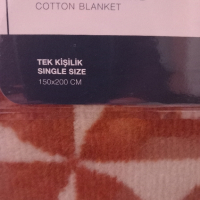 Памучно одеяло , снимка 2 - Олекотени завивки и одеяла - 44807926