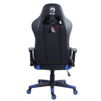 Геймърски стол Marvo CH-117-BL Черно - Син Eргономичен стол за геймъри, снимка 4 - Други стоки за дома - 40835704