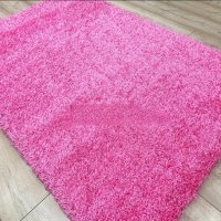 Розов шаги килим , снимка 3 - Килими - 40770120