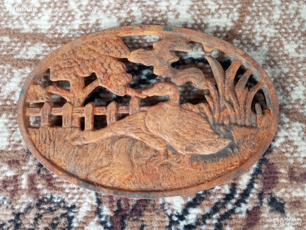 Метална подложка за ютия , снимка 1