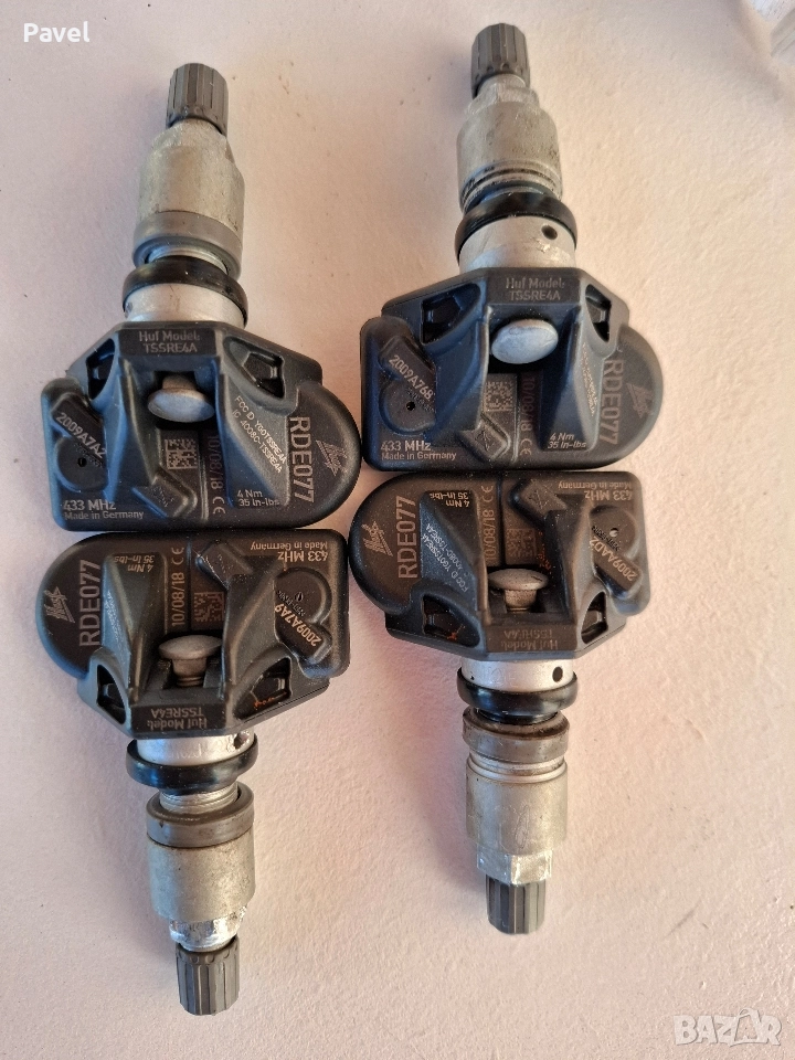 TPMS сензори, датчици за налягането в гумите, снимка 1