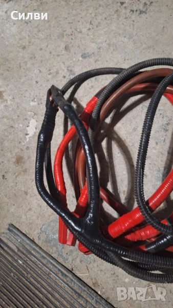 Правени много дебели тежкотоварни кабели за подаване на ток 7000А, снимка 1