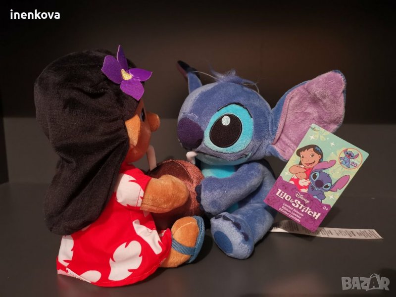Лило и Стич плюшена играчка - Дисни Стор Disney Store в Плюшени играчки ...