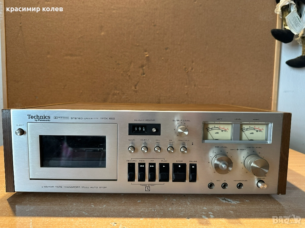 касетен дек "TECHNICS 650", снимка 1
