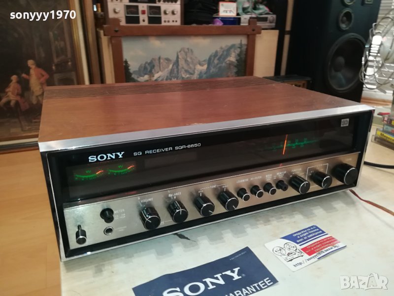 SONY RETRO RECEIVER-MADE IN JAPAN 2808231410, снимка 1
