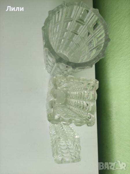 Ретро стъклени вази , снимка 1