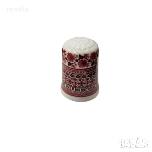 Декоративен напръстник, Шевици, Керамичен, Многоцветен, снимка 1