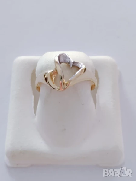 *нов златен пръстен 49573-5, снимка 1