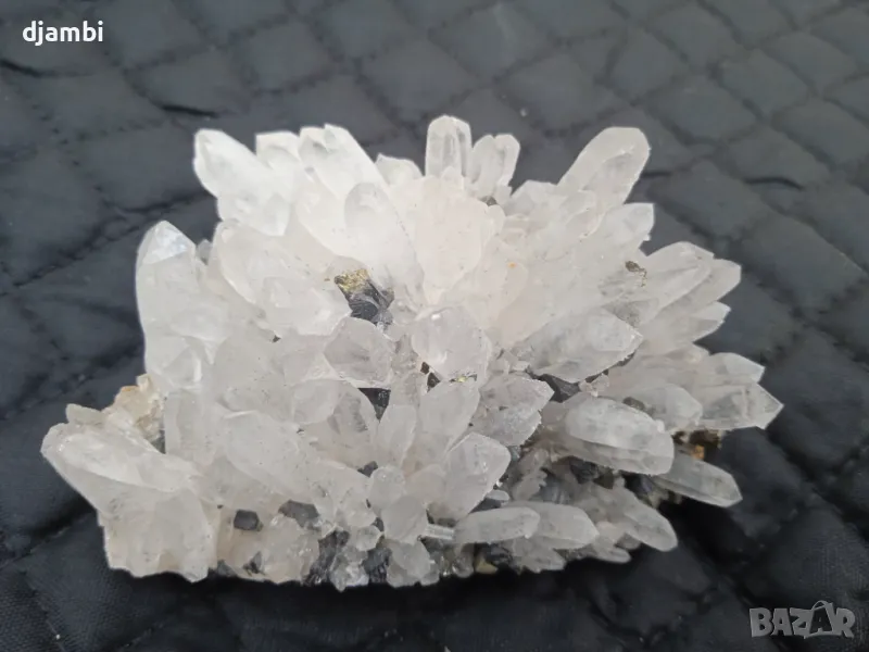 №210,Кварц,Сфалерит,Халкопирит,Кристали,Минерали,Мадан,, снимка 1