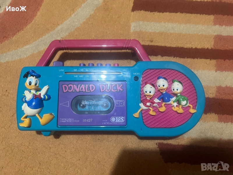 Стара играчка радио Дисни, снимка 1