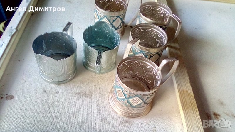 6 подстакана СССР, снимка 1