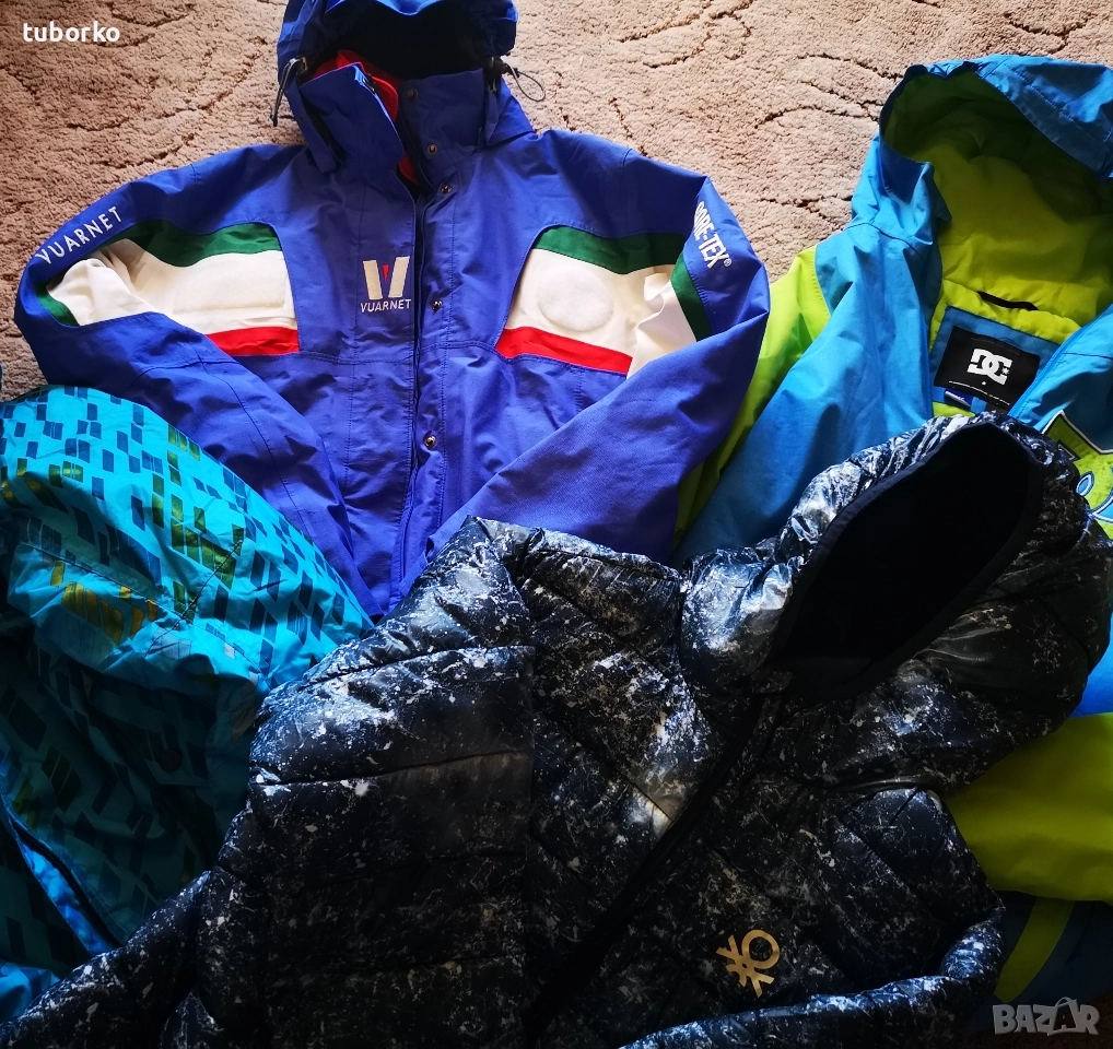Лот ски якета Vuarnet,Benetton, DC,Rodeo(C&A) , снимка 1