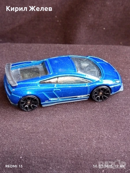 Спортен модел метална количка LAMBORGHINI GALLARDO за КОЛЕКЦИОНЕРИ 31892, снимка 1