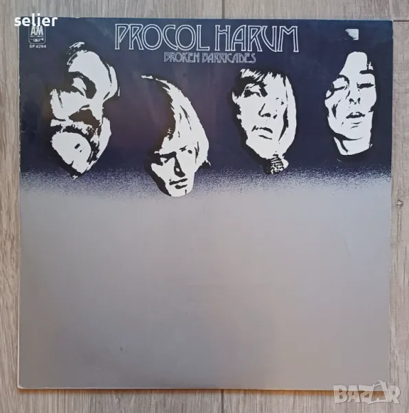 Procol Harum ‎– Broken Barricades MADE IN USA Американско издание 1971г Стил:ROCK,PROG ROCK Състояни, снимка 1