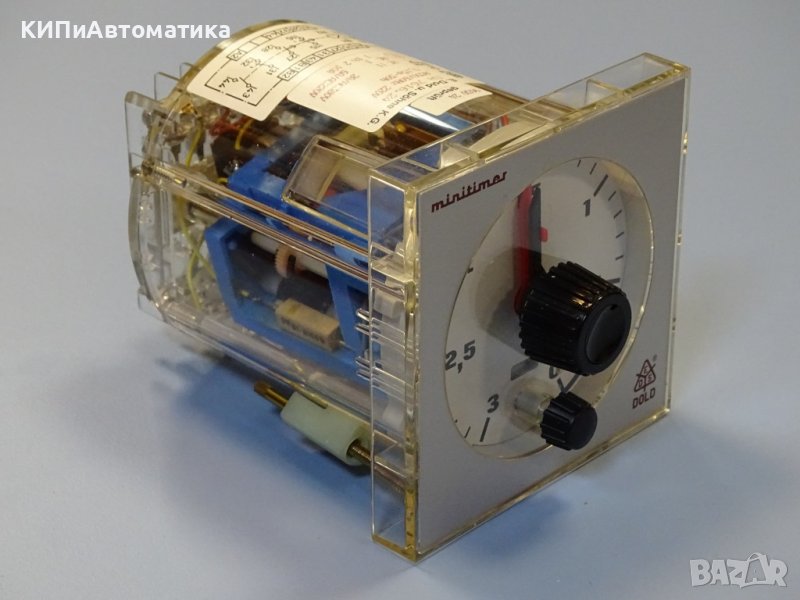 реле време DOLD minitimer EH 7616.24 timer on-delay 0.15s-30h, снимка 1