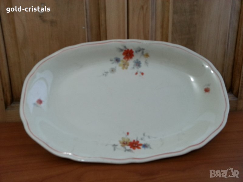  плато елипса порцелан Чехословакия , снимка 1