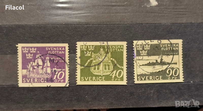 Швеция 1944 г. Военноморските сили, снимка 1