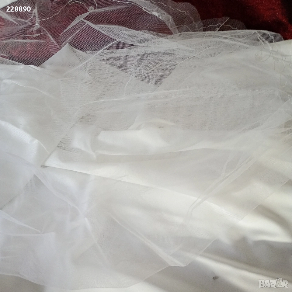 Булчинска рокля от 80-те години , снимка 1