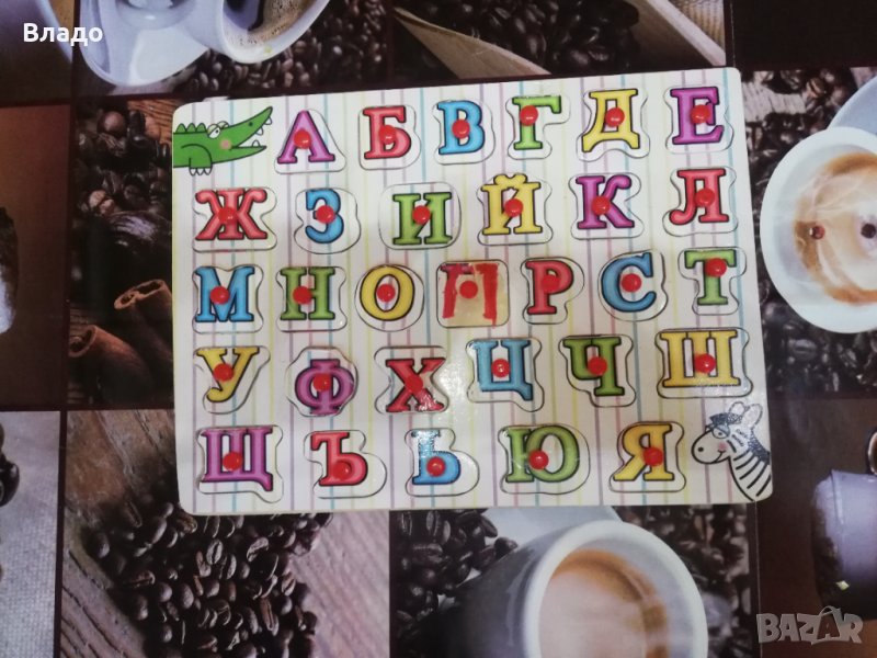 Детски дървени пъзели 6 броя на цената на един , снимка 1