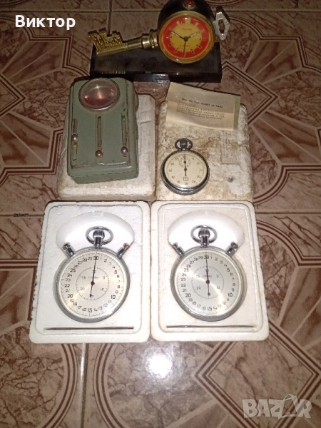 Хронометър и два часовника , снимка 1