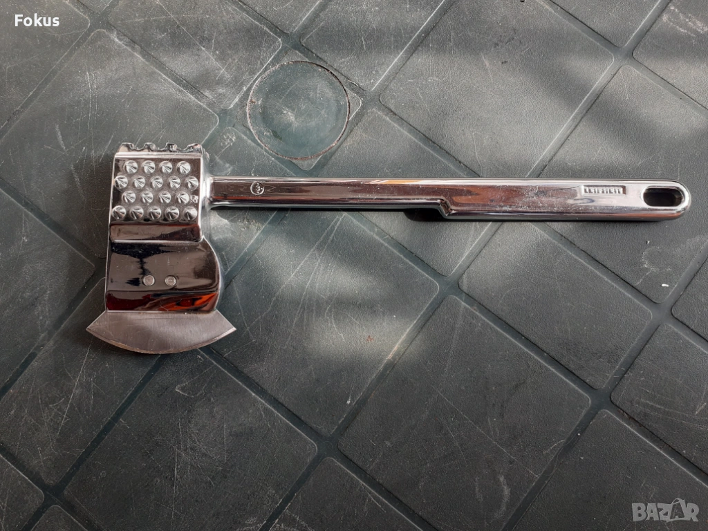 Немска маркова брадвичка - чук за месо брадва, снимка 1