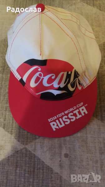 шапка Coca-Cola Кока- Кола футбол , снимка 1