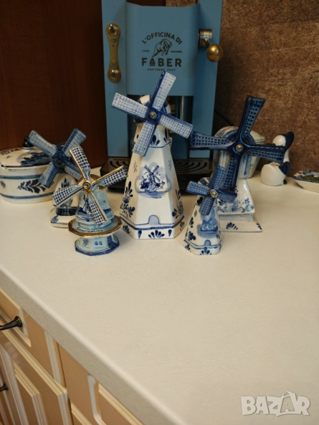 Делфт лот от 5 мелници , снимка 1