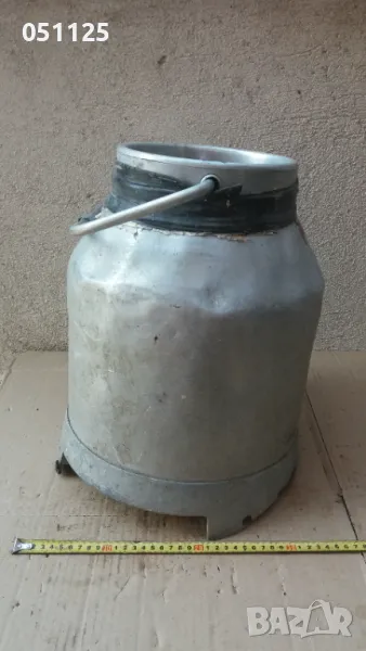 алуминиев гюм за мляко 20 литра, снимка 1