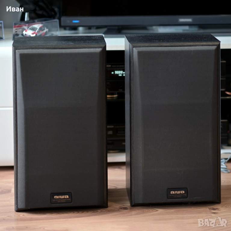 Трилентови тонколони Aiwa sx-z900 60w 6 Ohm, снимка 1