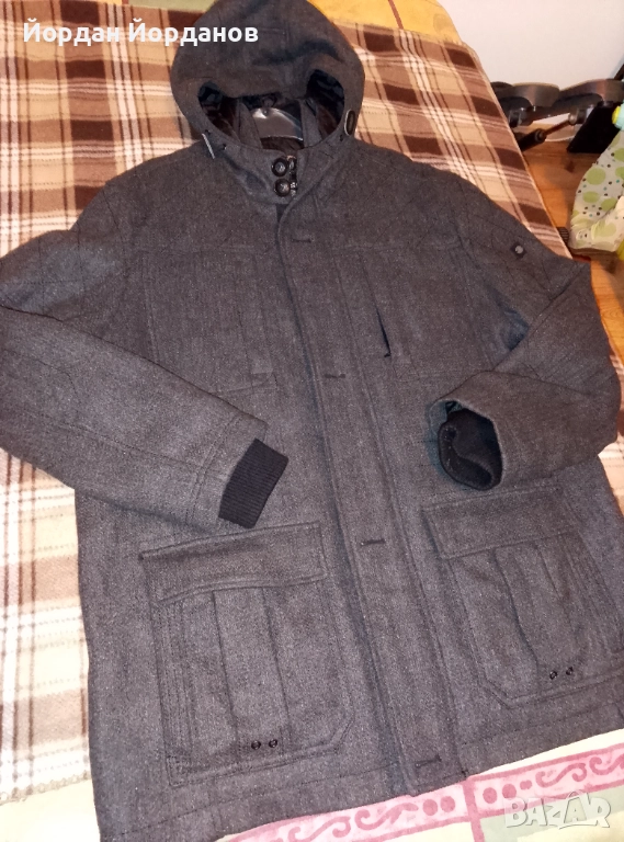 Мъжко вълнено палто Angelo Litrico, снимка 1