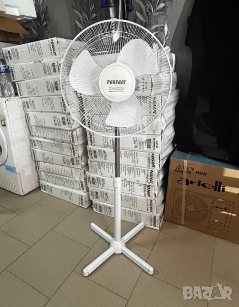 Вентилатор на стойка 16'',  Perfect FM – 40W, снимка 1