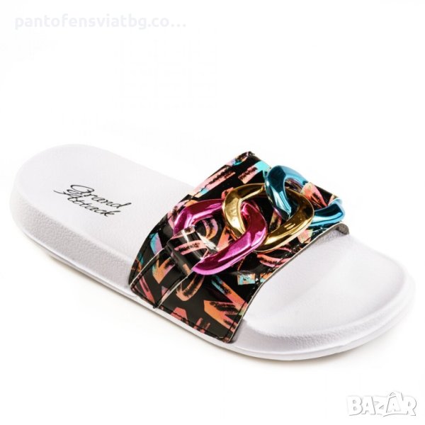 Дамски чехли Grand Attack бял 36/41, снимка 1