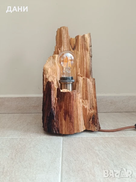 Лампа от бряст , снимка 1