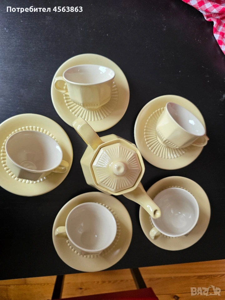 Сервиз за чай/ капучино, снимка 1