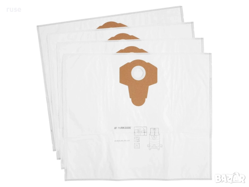 НОВИ! Филтьрни торби Parkside 4 броя 30l Karcher, Einhell, Thomas и др., снимка 1