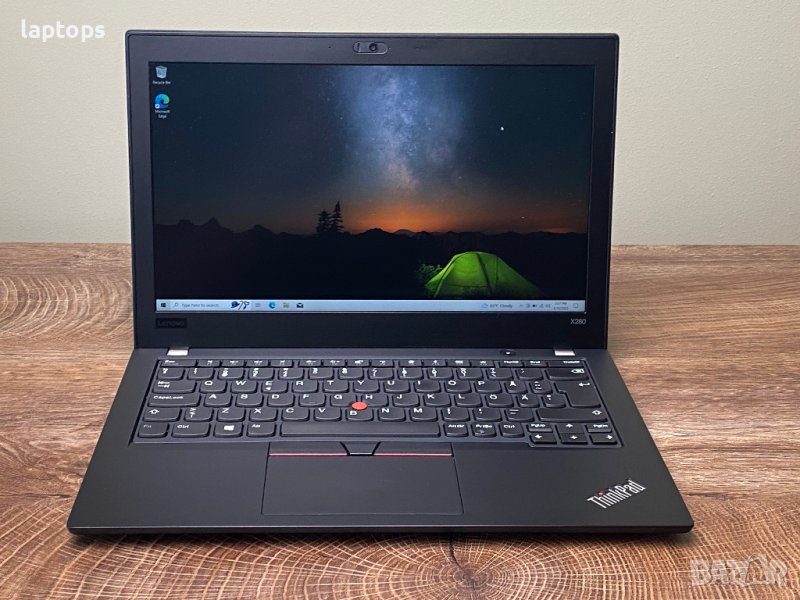 Лаптоп LENOVO THINKPAD X280 I5-8250U/8GB/NVME 256GB SSD/12.5 FULL HD/HDMI/Web-Камера/Win10 PRO , снимка 1