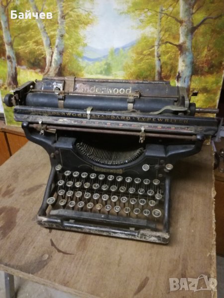 Underwood 1915 No.3 U.S.A original пишеща машина, снимка 1