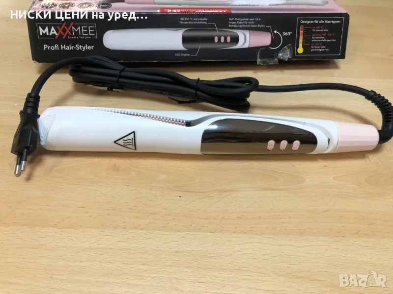 ПРЕСА ЗА КОСА 2В1 ИЗПРАВЯНЕ И КЪДРЕНЕ, снимка 1