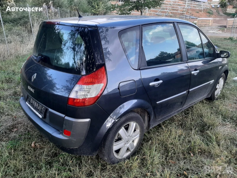 Тъмносив Заден капак врата багажник Рено Сценик 2 Renault Scenic 2 zaden kapak vrata, снимка 1
