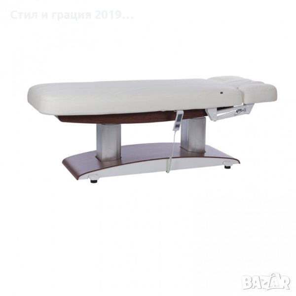 Спа кушетка Troch (4 мотора) - венге 198 x 76 x 67/94 см, снимка 1