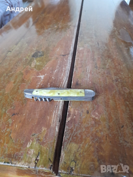 Стар джобен нож,ножче,ножка #133, снимка 1