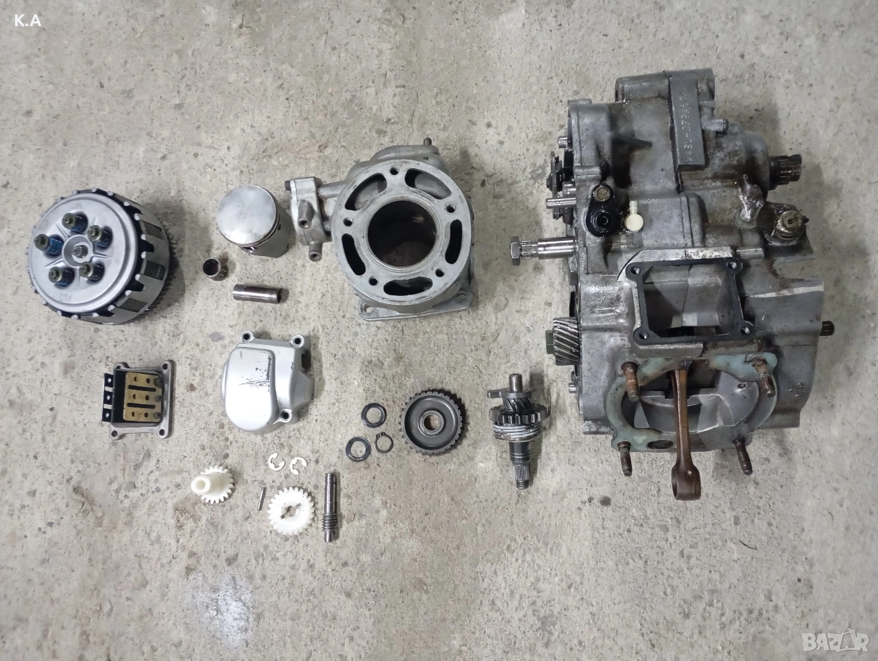 Двигател Yamaha DT 125 R - НА ЧАСТИ , снимка 1